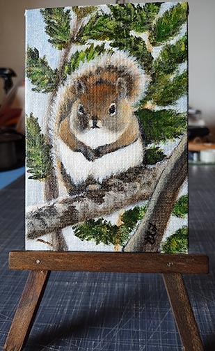 Red Squirrel - Mini